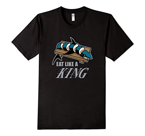 Men's Eat Like a King XL Black