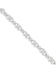 Sterling Silver Diamond Bracelet, Best Quality Free Gift Box Satisfaction Guaranteed