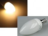 LED 1,6W Glühlampe "Kerzenform" E14 mit 24 LEDs 85lm warmweiß