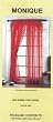 2 Sheer Voile Curtains 60x84 - RED