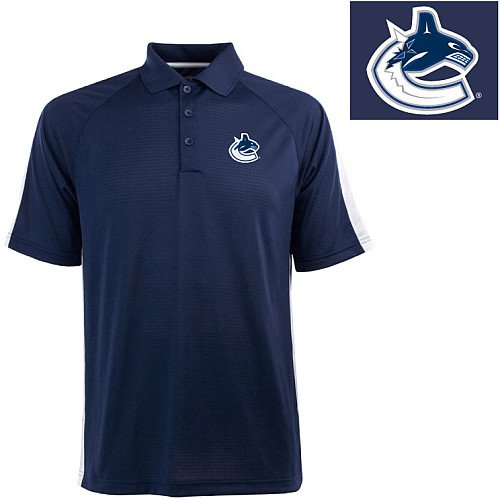Antigua Vancouver Canucks Revel Polo Shirt Small