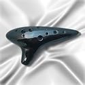 12 Hole Zelda Ocarina with Free Protective Bag, Folk and Zelda Songbooks which include songs from The Twilight Princess