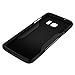 Galaxy S7 Case, Black Gray SaharaCase® Samsung Protective Kit [Bonus Tempered Glass Screen Protector] Premium Rugged Shock-Absorption TPU Bumper & Hard Plastic Frame 