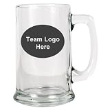St Louis Rams - NFL 15oz Glass Tankard (Primary Logo)