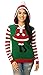Ugly Christmas Sweater Women's Cute Santa Girl Hooded Sweater