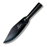Cold Steel Bowie Blade Bushman, Black SK-5 Steel, Cordura Survival Shth