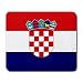 Croatia Flag Mouse Pad