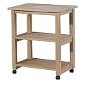 Ready-to-Finish Microwave Cart
