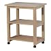 Kitchen & Housewares : Ready-to-Finish Microwave Cart