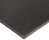 UHMW (Ultra High Molecular Weight) Polyethylene Sheet, Black, 1/8