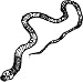 Pkg (2) 17" Long Non-Poisonous Realistic Rubber Snakes._s-2