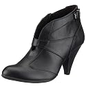 esprit Alda Buckle Ankle Shoe Z 10402, Damen Stiefel, schwarz