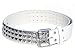 Sports : X-Collection Nieten/Spikes G&uuml;rtel wei&szlig;