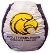 Bean Bag Southern Miss Eagles Chairs Bean Bags