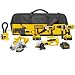 DEWALT DC6KTGA 18-Volt Ni-Cad Cordless 6-Tool Combo Kit