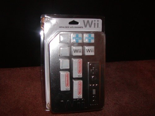 Nintendo WII Limited Edition Metal Magnet Box