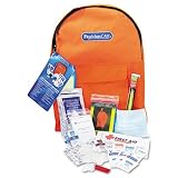 Physicianscare Emergenycare First Aid Backpack, 1 2 Person, 43 Count, 0.57 Pound