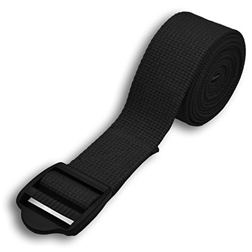 Yoga Accessories Cinch Buckle Cotton Yoga Strap - 8ft