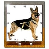 Dogs German Shepherd - German Shepherd - Desk Clocks