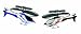 Toys : Silverlit Sky Challenger 2-Channel Remote Control Twin Helicopter Set (One Pair of Products on Alternative Frequencies)