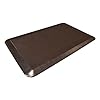 NewLife by GelPro Pebble Designer Comfort Mat, 20-Inch by 32-Inch, Espresso
