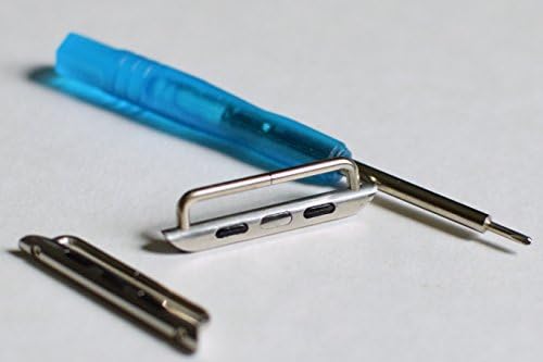 Sam4Sale Enterprises Stainless Steel Adapter for Apple Watch 42mm with Screwdriver - Apple Watch Buckle Clasp For Regular Bands