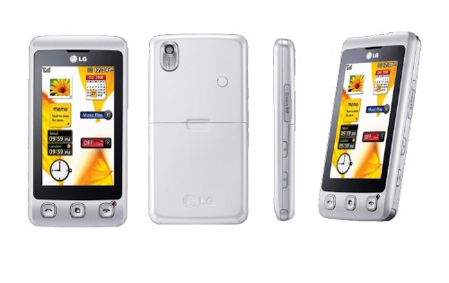 LG - KP500 - Téléphone portable - Ecran Tactile - Appareil photo 3 Mpix - Lecteur Multimédia - Bluetooth - Blanc