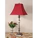 Villandry Table Lamp with Charlotte Shade in Antique Pewter