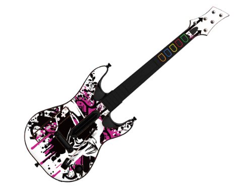 Decorative Skin fits Guitar Hero 5 for Wii (GUITAR NOT INCLUDED), Item No.GTW0996-24
