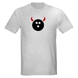 Black Bowling Ball Devil Sports Light T-Shirt by CafePress