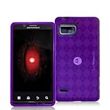 Electromaster(TM) Brand - Purple TPU Candy Rubber Flexi Skin Case Cover New ....