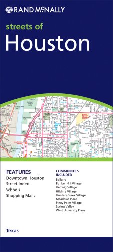 City Travel Guides Discounted  Livres : Rand McNally Houston: Texas City Map