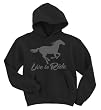 Live to Ride Hoodie Standard Weight Hoodie Sweatshirt