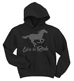 Live to Ride Hoodie Standard Weight Hoodie Sweatshirt