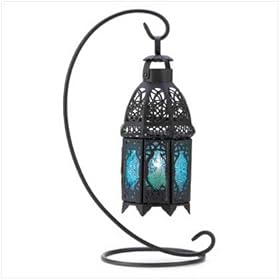  20 Sapphire Nights Hanging Lantern Wedding Centerpieces