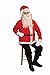 Forum Novelties Santa Claus Jacket and Hat Set