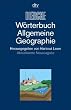 DIERCKE-W�rterbuch Allgemeine Geographie