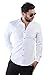 New Mens Tailored Slim Fit White Wing Tip Tuxedo Shirt French Cuff By Azar