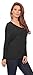 Women's Casual Scoop Neck Dolman Long Sleeve Rayon Jersey Top