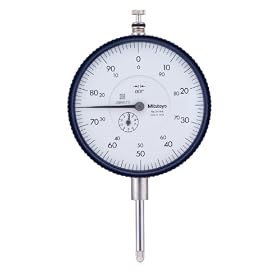 Mitutoyo 3416S, .001" X 1" Dial Indicator, 0-100, Lug Back, Series 3
