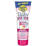 BANANA BOAT BABY TEAR FREE BROAD SPECTRUM SUNBLOCK [SPF 50] LONG LASTING UVA/UVB PROTECTION.