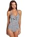 Seafolly Women's Pin Up Halter Maillot One Piece Swimsuit