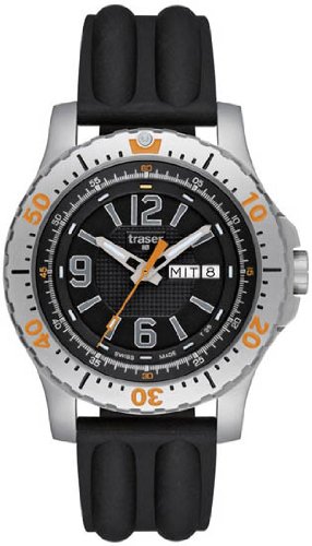 Traser P6602 Extreme Sport Silicone Black Dial 