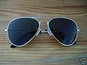 ALPLAND Sonnenbrille- Pilotenbrille TOP GUN  mit LEDER ETUI