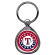 Set of 2 Texas Rangers High-Polish Chrome Key Tag - MLB Baseball - Fan Shop Sports Team Merchandise