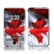 Canadian Flag Design Apple iPod touch Protector Skin Decal Sticker