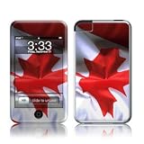 Canadian Flag Design Apple iPod Touch 2G (2nd Gen) / 3G (3rd Gen) Protector Skin Decal Sticker