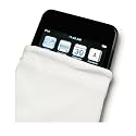Green Onions Supply Japanese Micro-Fiber Pouch for iPhone 1G, 3G and iPod touch 1G, 2G, 3G (White)