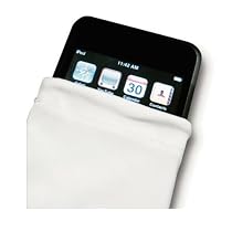 Green Onions Supply Japanese Micro-Fiber Pouch for iPhone 1G, 3G and iPod touch 1G, 2G (White)