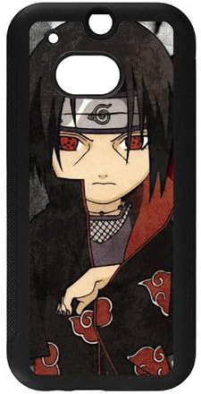 MeowStore Japan Cartoon Naruto Cute Itachi Uchiha Phone Case For HTC ONE M8 Black